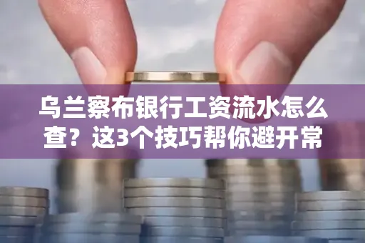 乌兰察布银行工资流水怎么查?这3个技巧帮你避开常见坑