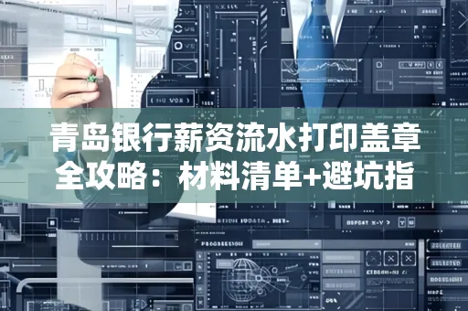 青岛银行薪资流水打印盖章全攻略:材料清单+避坑指南