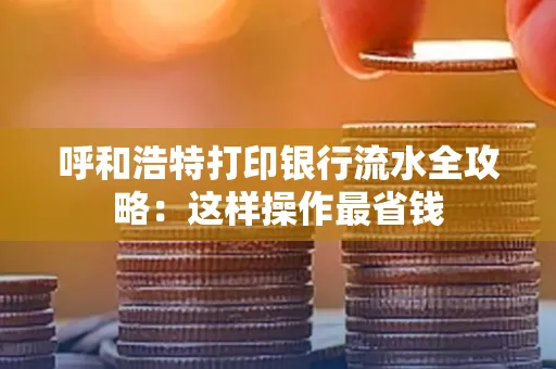 呼和浩特打印银行流水全攻略:这样操作最省钱
