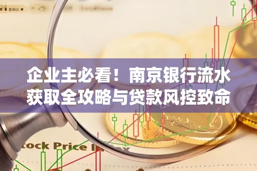 企业主必看！南京银行流水获取全攻略与贷款风控致命盲点解析]