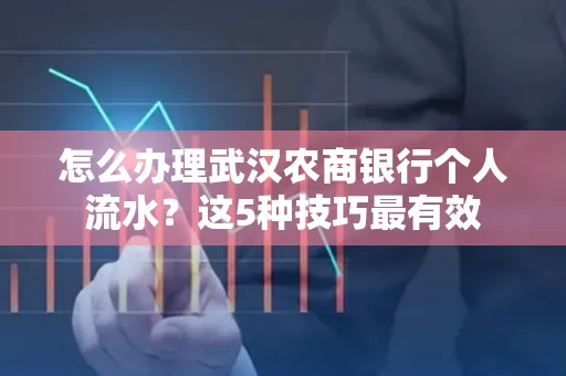 怎么办理武汉农商银行个人流水?这5种技巧最有效