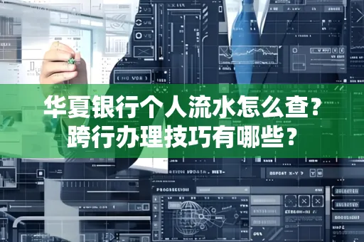 华夏银行个人流水怎么查?跨行办理技巧有哪些?