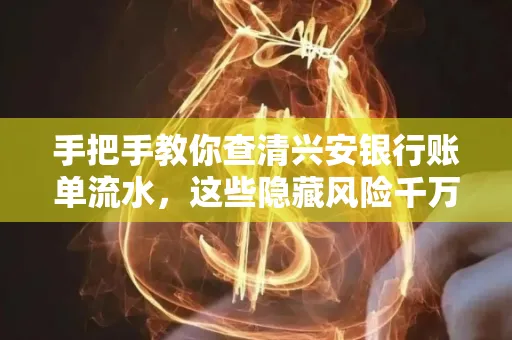 手把手教你查清兴安银行账单流水,这些隐藏风险千万注意!