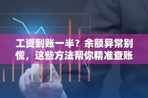 工资到账一半?余额异常别慌,这些方法帮你精准查账!