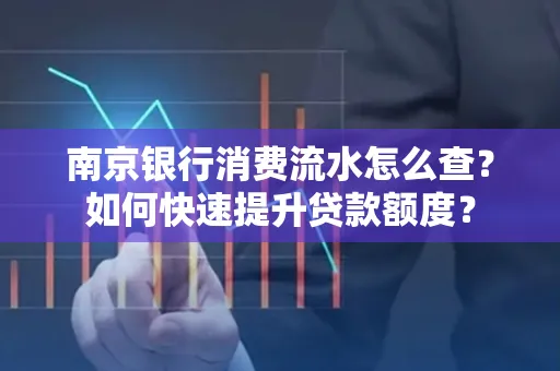 南京银行消费流水怎么查?如何快速提升贷款额度?