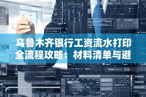 乌鲁木齐银行工资流水打印全流程攻略:材料清单与避坑指南