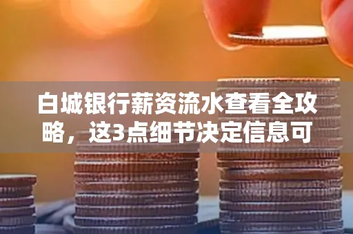 白城银行薪资流水查看全攻略,这3点细节决定信息可靠性