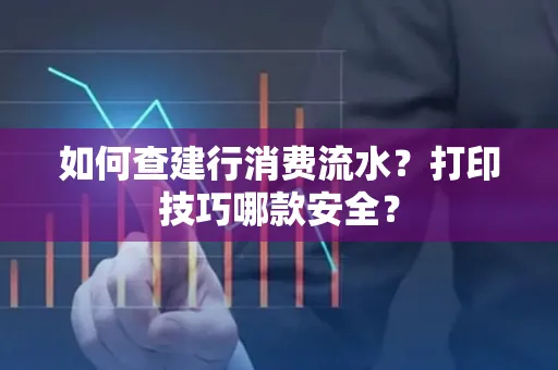 如何查建行消费流水?打印技巧哪款安全?